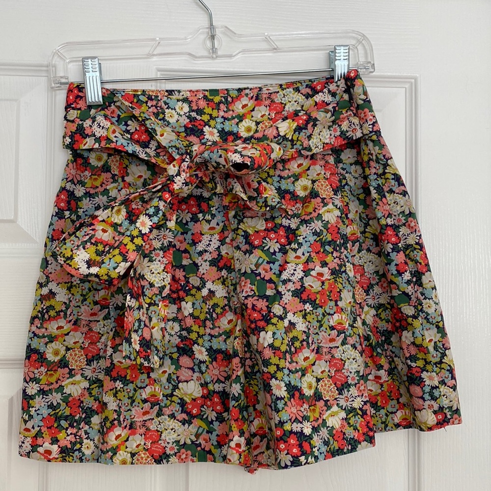 JCREW liberty bow shorts